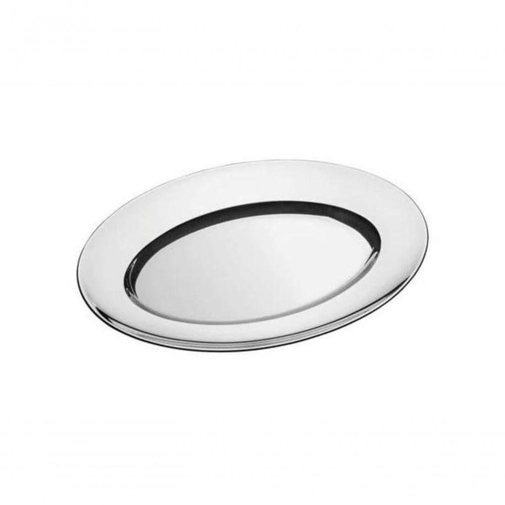 Travessa Rasa Tramontina Buena Em Aço Inox 25x17cm