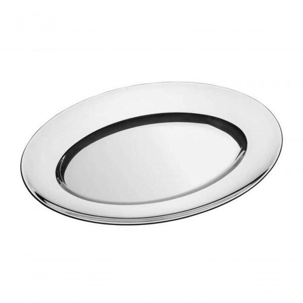 Travessa Rasa Tramontina Buena Em Aço Inox 40x28cm