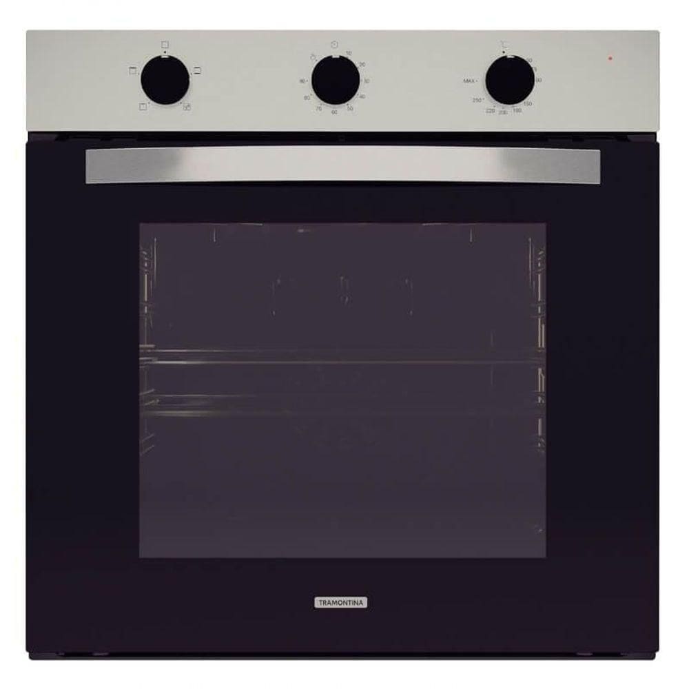 Forno Elétrico De Embutir Tramontina Inox Easy 60 F4 4 Funções 74 Litros