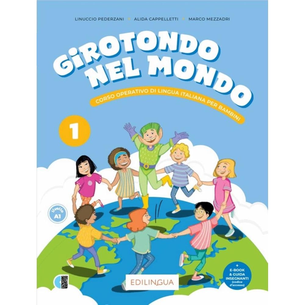 Girotondo Nel Mondo 1 (A1) - Libro + Qr Code Tracce Audio