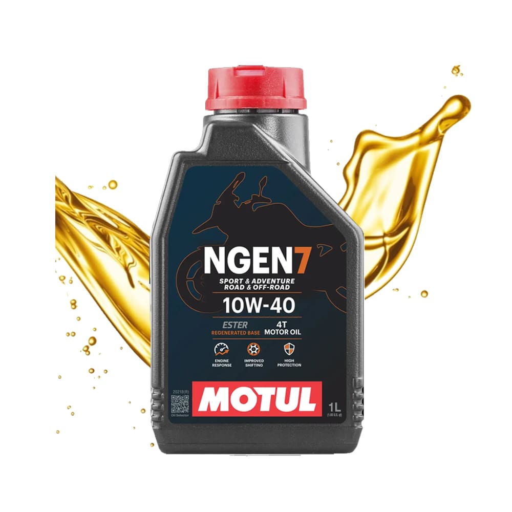 Óleo De Motor Motul Ngen 7 10W40 4T 1 Litro