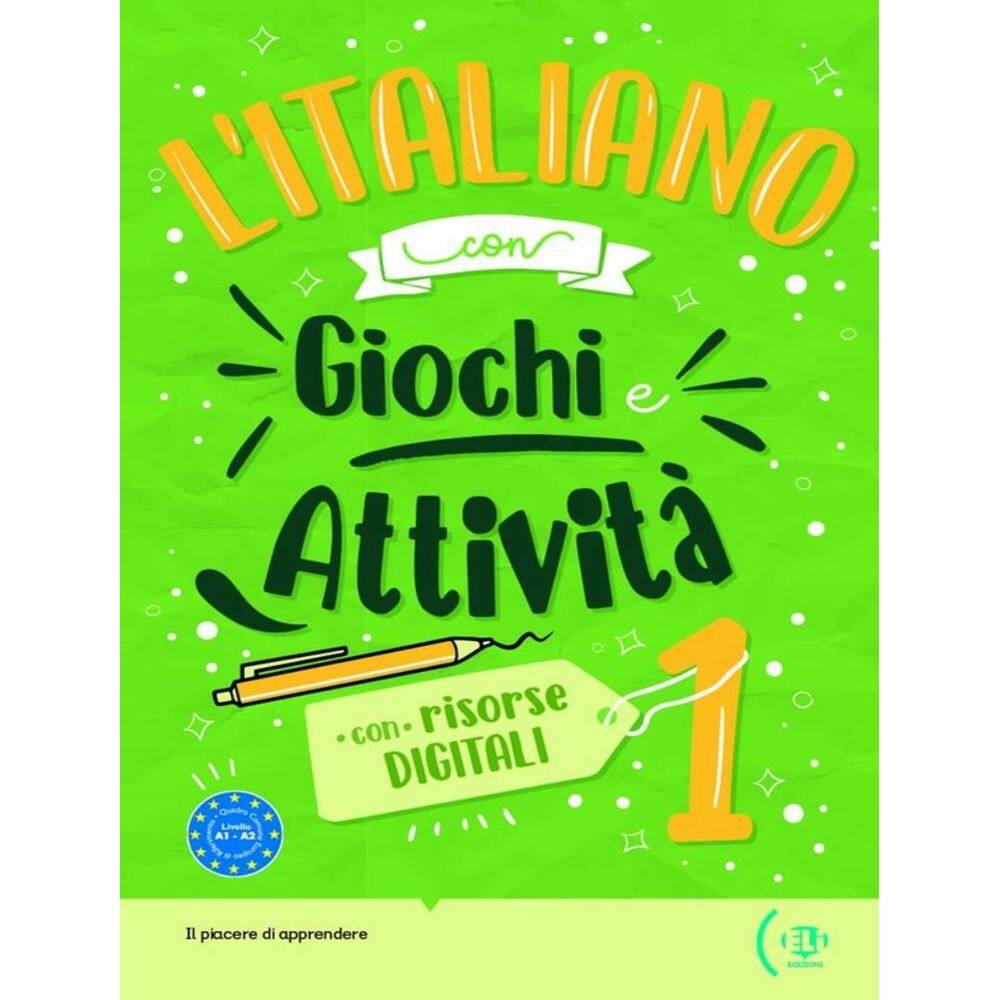 Litaliano Con Giochi E Attivita 1 - Con Risorse Digitali