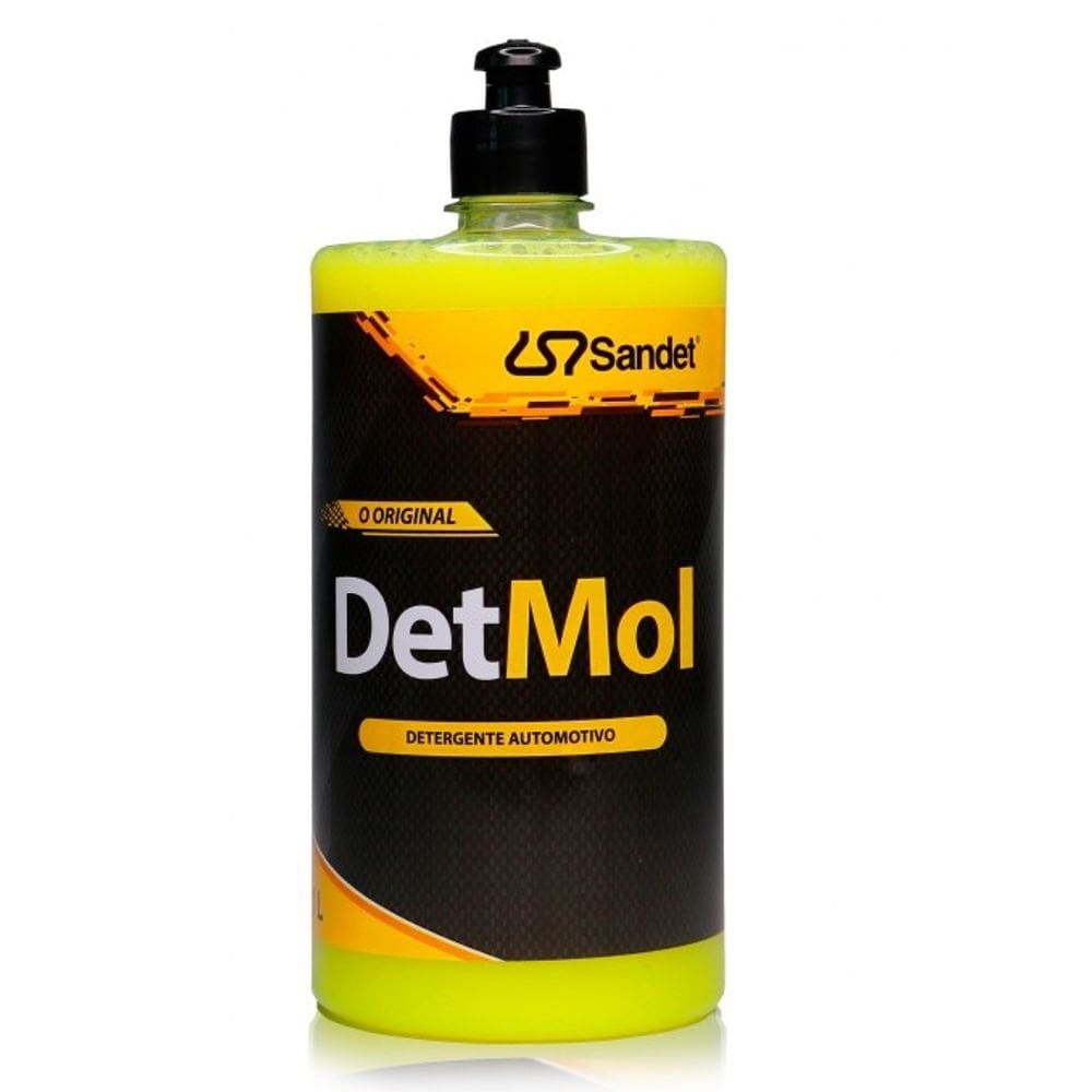 Detergente Limpeza Pesada Moto Bike Automovel Detmol 1 Litro Lavagem Cuidado