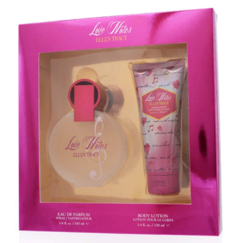 Conjunto de perfumes ELLEN TRACY LOVE NOTES para mulheres