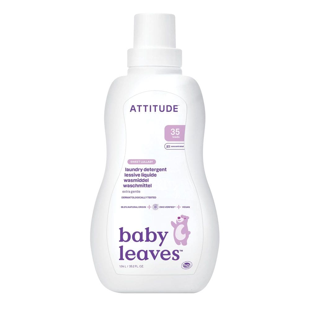 Detergente para roupa ATTITUDE Baby Sweet Lullaby 1,05 L 35 cargas