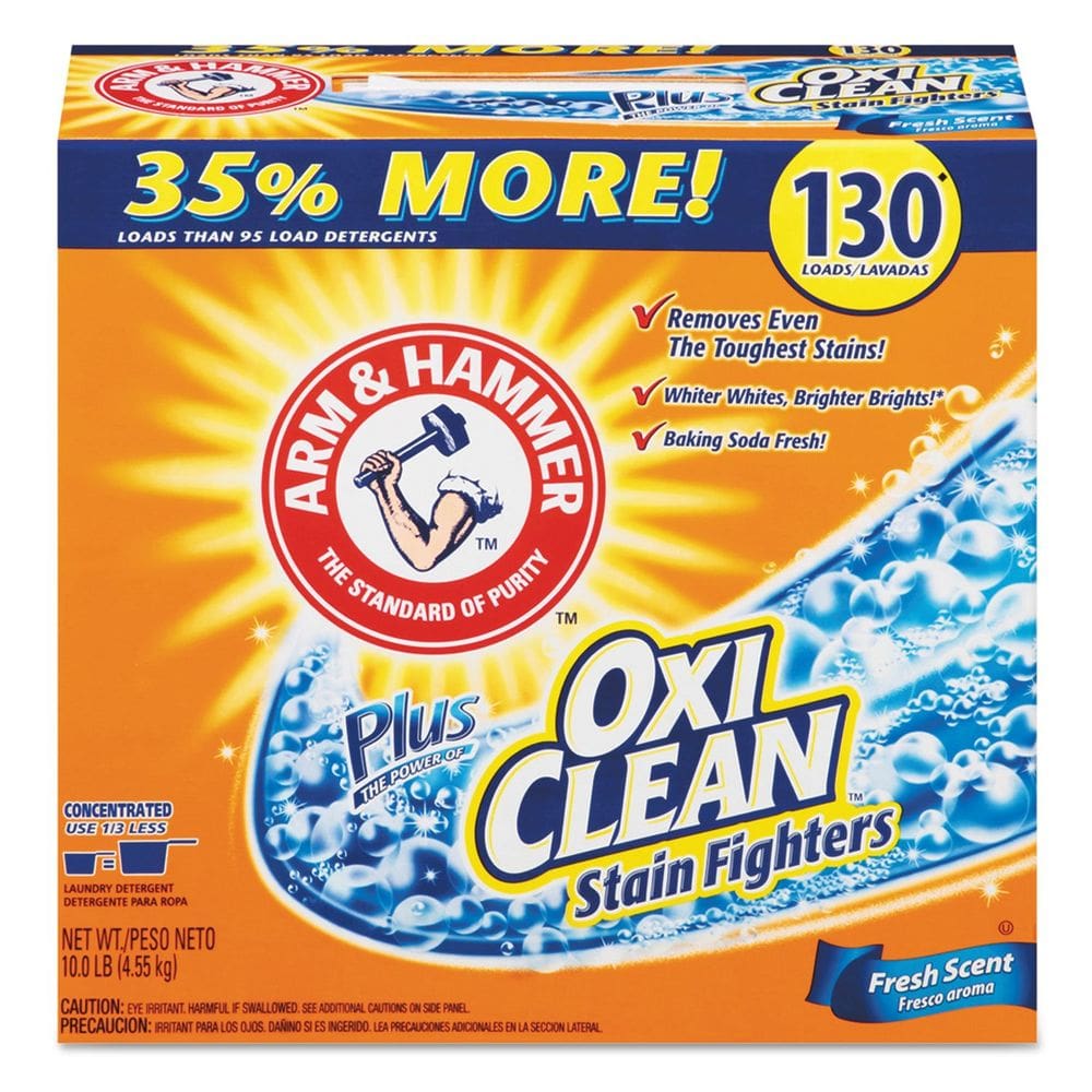 Detergente para roupa Arm & Hammer OxiClean Fresh Scent 4,5 kg x3