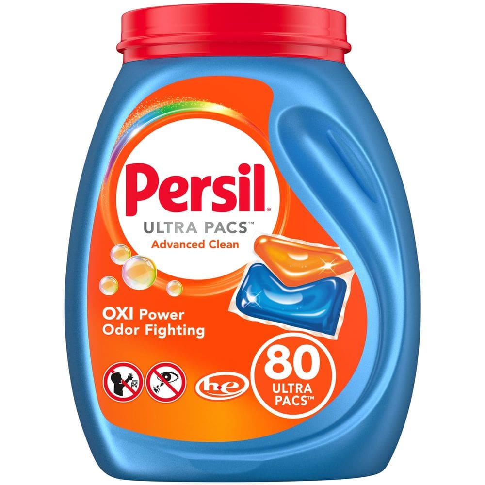 Detergente para roupa Persil Ultra Pacs Advanced Clean 80 unidades
