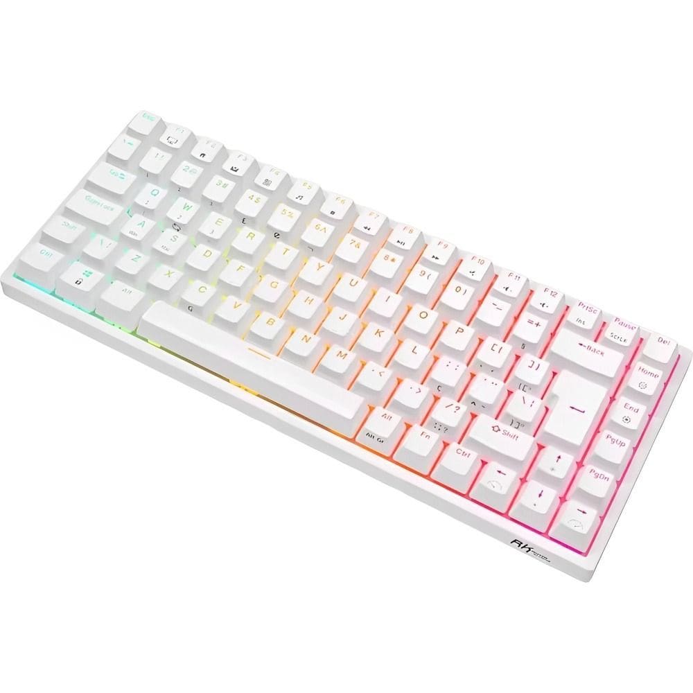 Teclado Mecanico Royal Kludge RK84 75% RGB Linear Switch Red