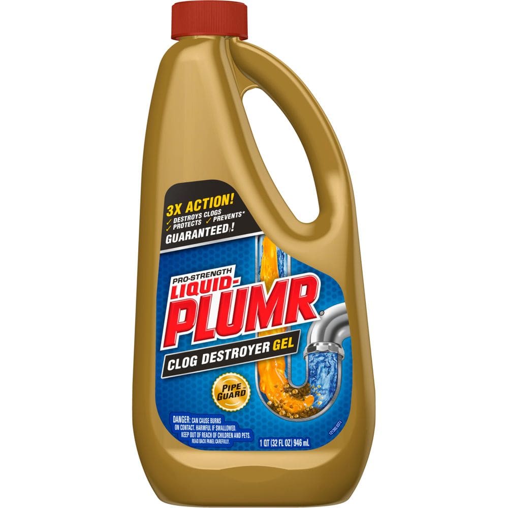 Limpador de drenagem líquido Liquid-Plumr Pro-Strength Clog 960mL
