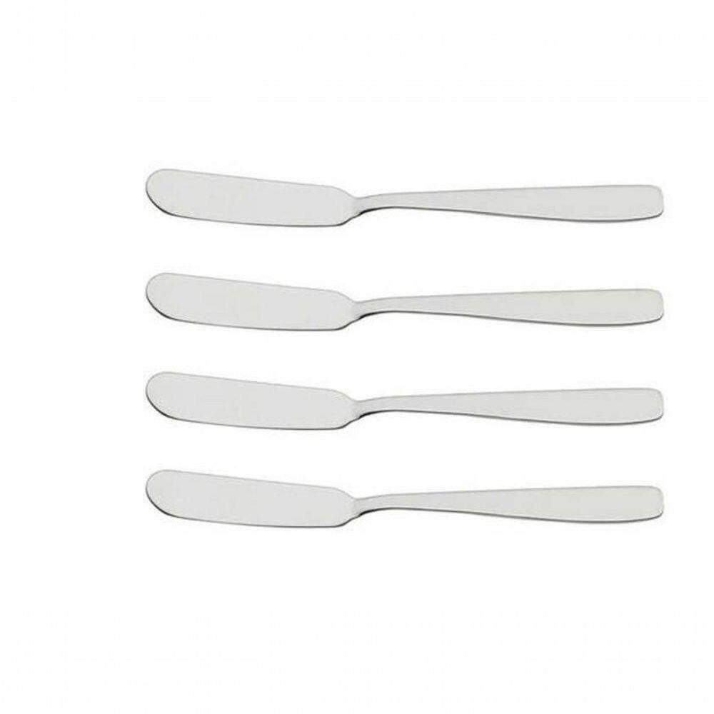 Conjunto De Espátulas Tramontina Cosmos Para Manteiga Em Aço Inox 4 Peças