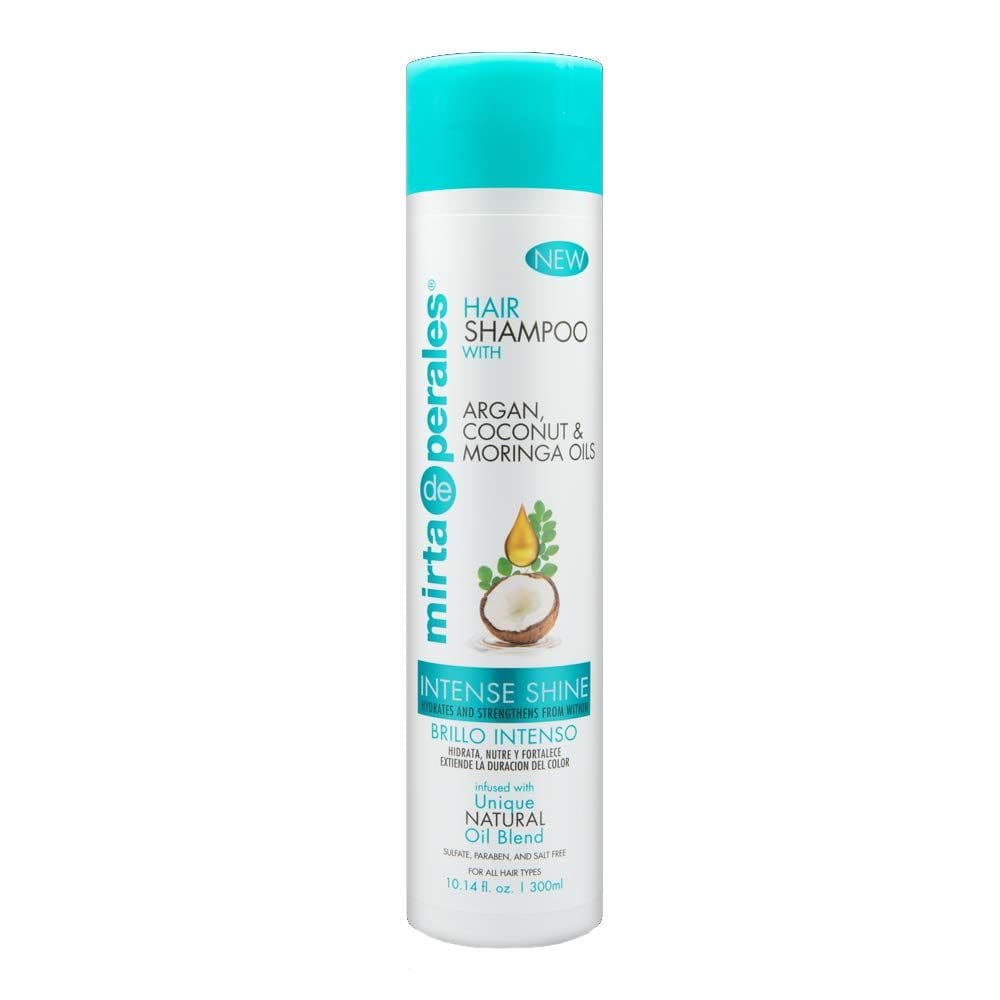 Shampoo Mirta De Perales com Óleos de Argan, Coco e Moringa 300mL