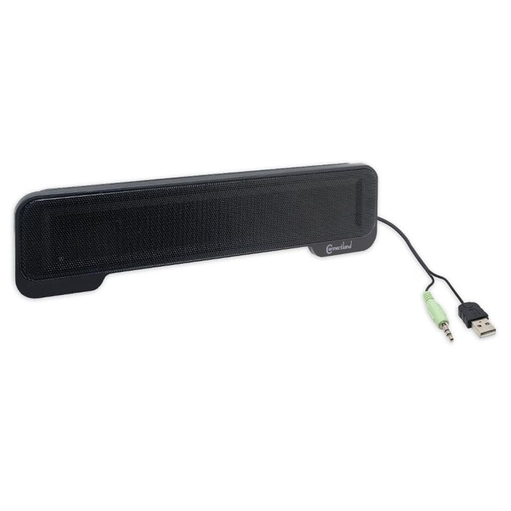 Alto-falante Syba CL-SPK20138 Laptop de áudio de 3,5 mm alimentado por USB