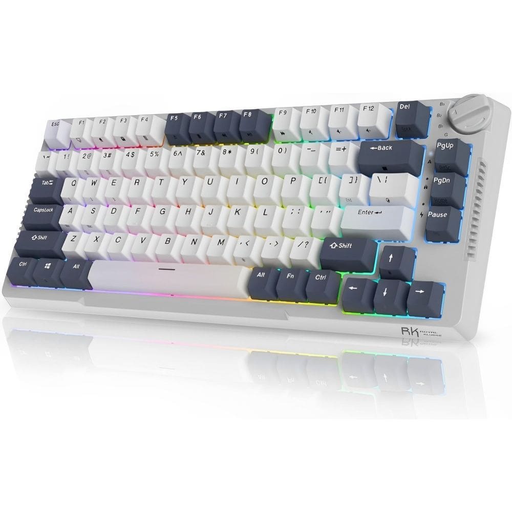 Teclado Mecanico Royal Kludge RK-H81 75% RGB Switch Brown