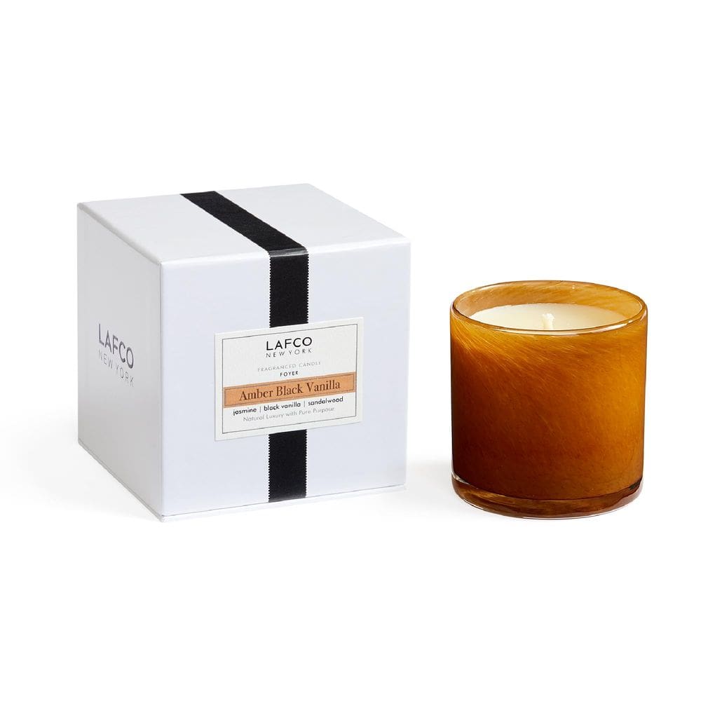 Vela LAFCO New York Amber Black Vanilla 192 ml de queima de 50 horas
