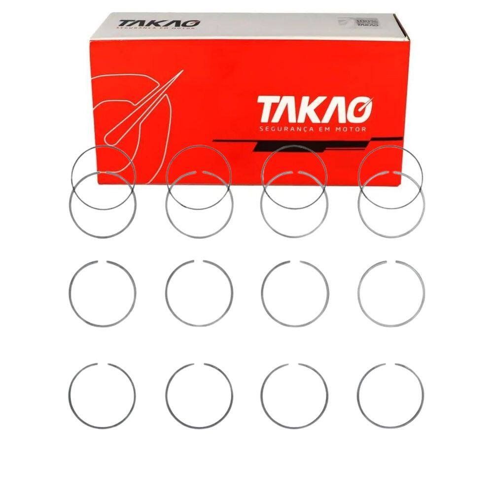 Anel Para Pistão 060 (Jg) Brava 1.8 16V 2000 A 2007 / Marea 1.8 16V 2000 A 2007 - Takao Asfi18X060