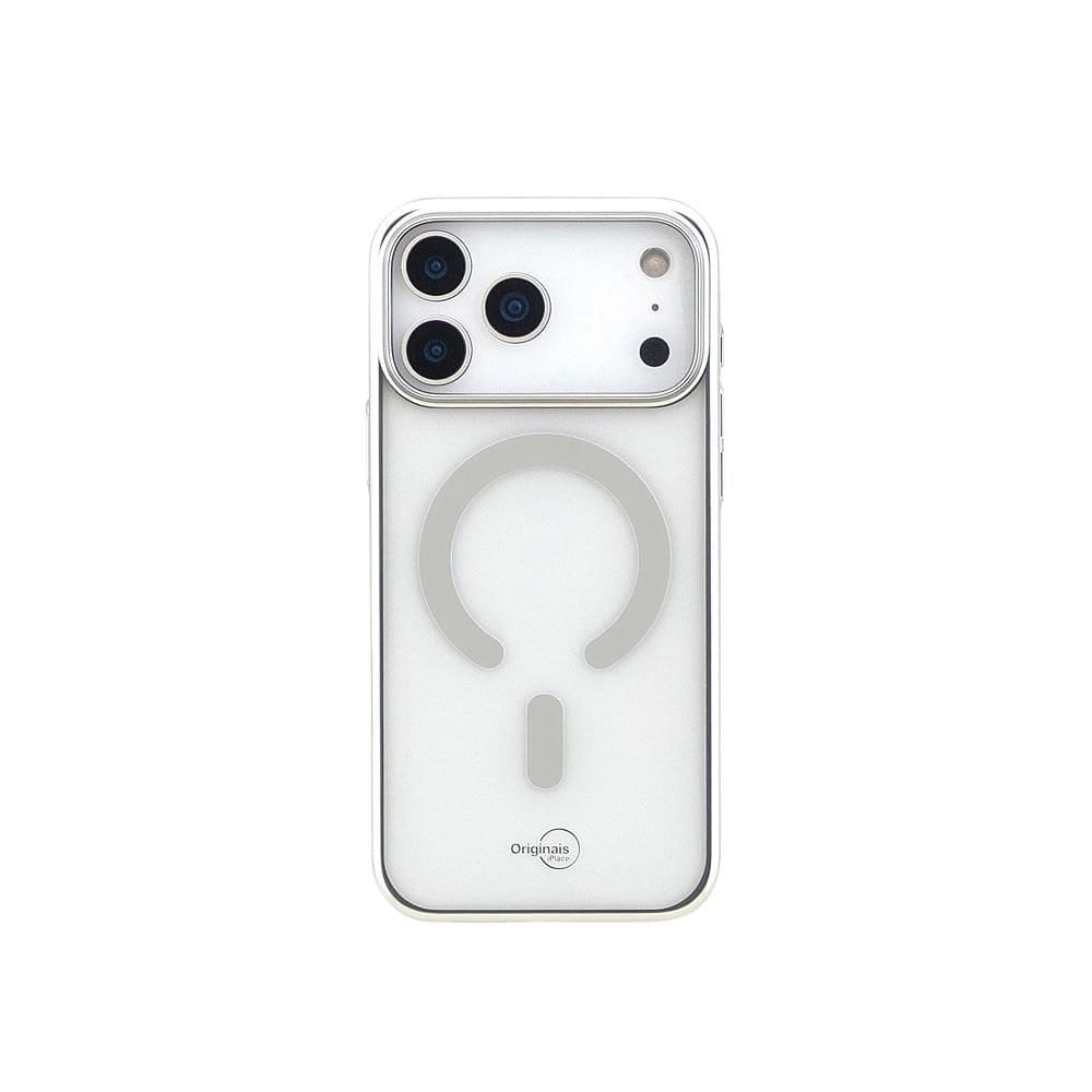 Capa iPhone 17 Pro Max Peel, Originais iPlace, Cinza
