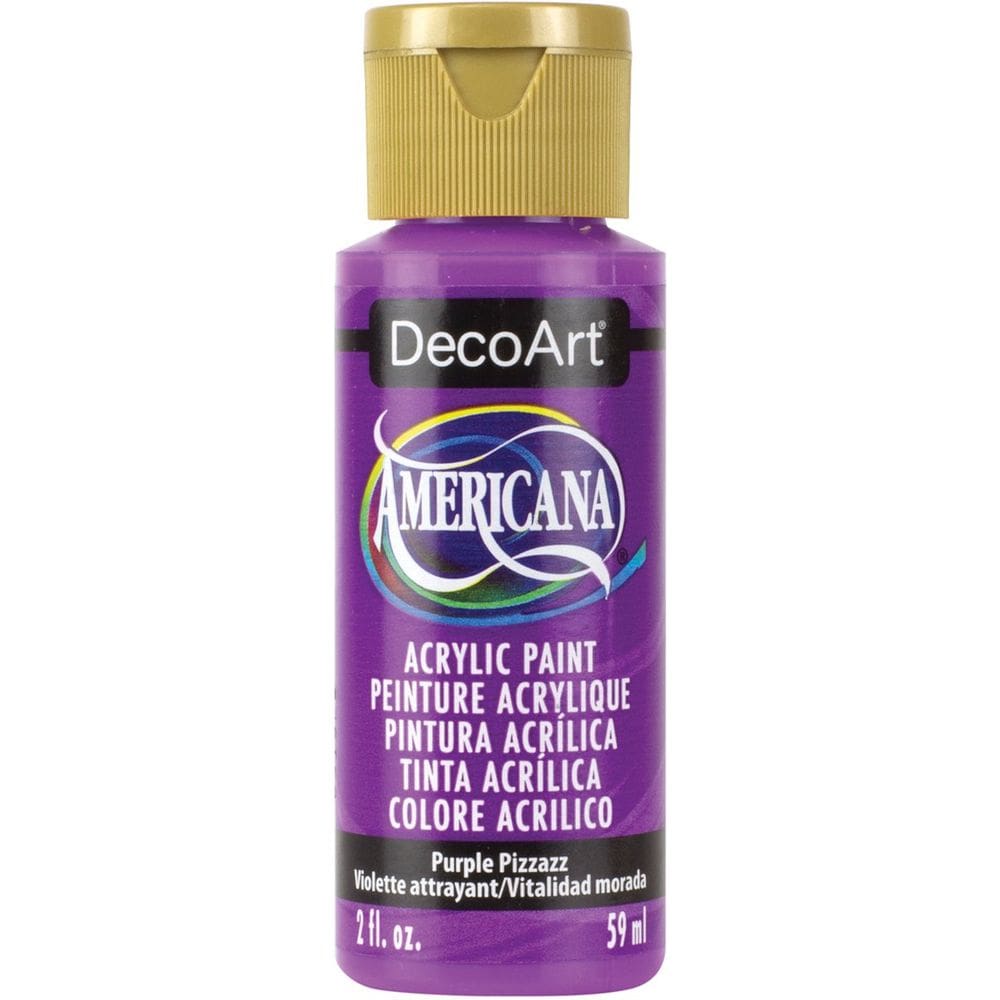 Tinta acrílica DecoArt Americana 60ml roxa não tóxica