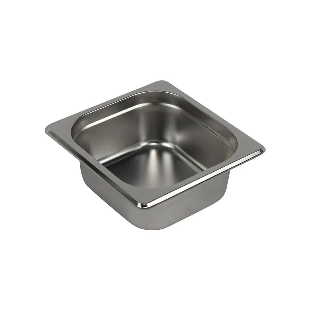 Cuba Gastronômica Buffet GN 1/6 65mm Aço Inox Sem Alça