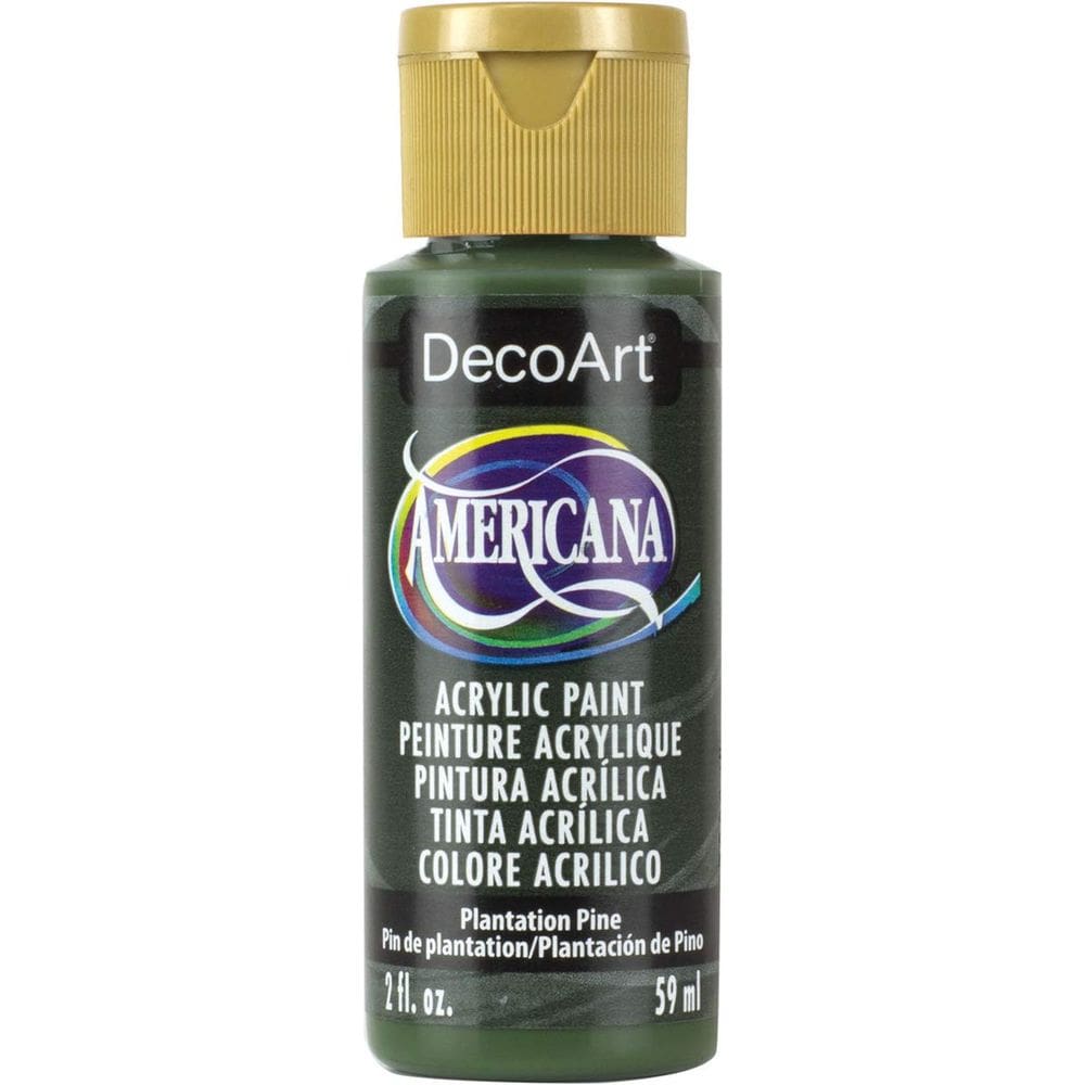 Tinta acrílica DecoArt Americana Plantation Pine 60ml Não tóxica
