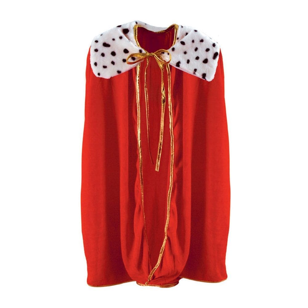 Roupão Costume Beistle Red King Queen para criança, tamanho 33 cm