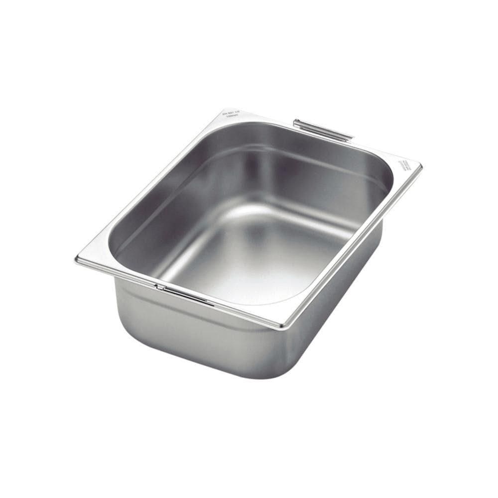 Cuba Tramontina Gn 1-2 Em Aço Inox Com Alças Móveis Profundidade 150 Mm