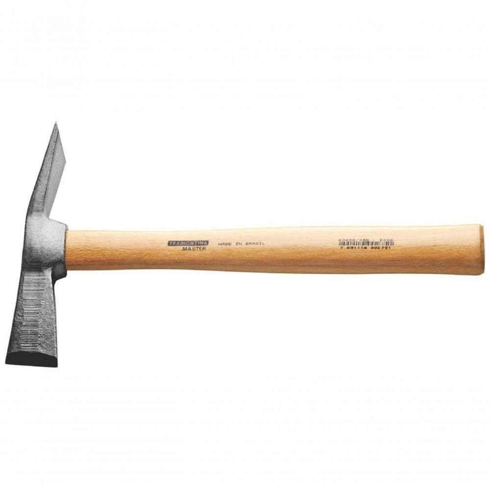 Martelo Pedreiro 2 Cortes Tramontina Master 500g Com Cabo Em Madeira Envernizada