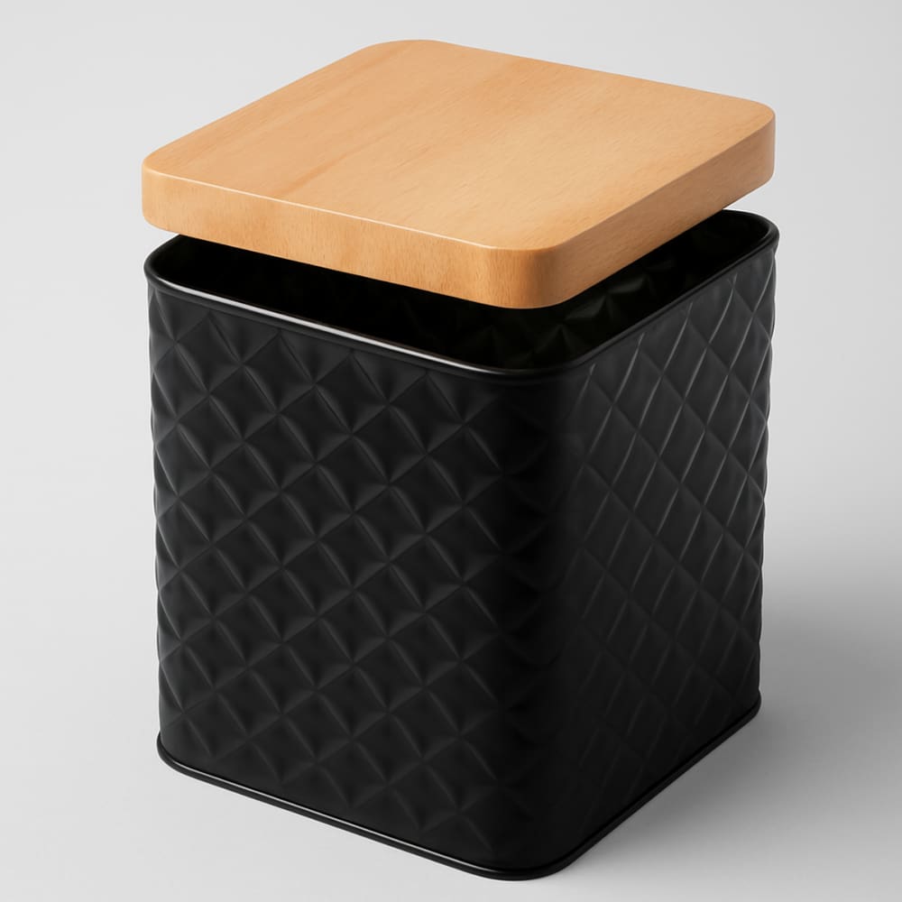 Kit Porta Açúcar E Café 2 Potes Organizadores Para Cozinha