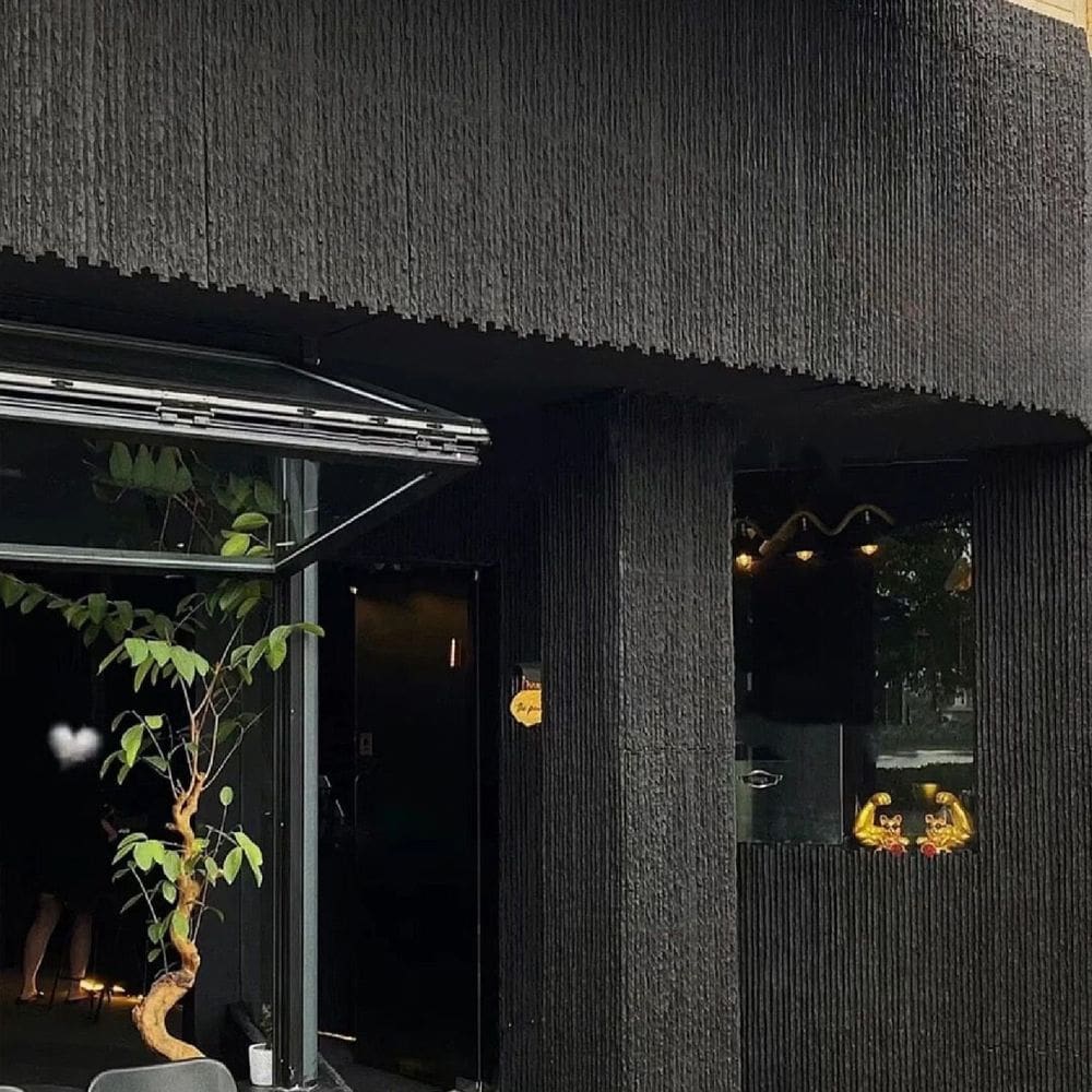 Revestimento de Parede Pedra Leve Riscada Decorativa 120cm X 60cm 2cm Espessura Formaco Decor Grafite