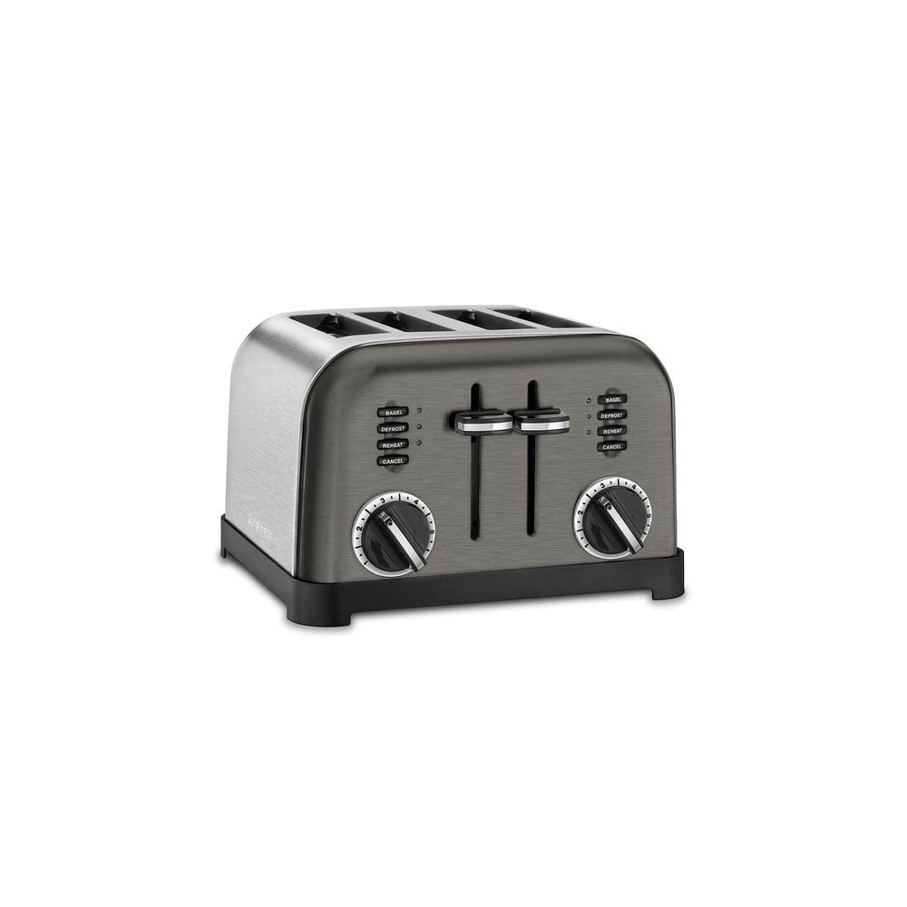 Torradeira Cuisinart CPT-180BKS Classic 4 fatias preta/inoxidável