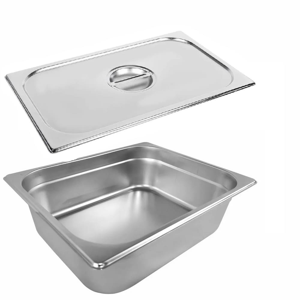 Cuba Gastronômica Buffet GN 1/1 150mm Aço Inox Sem Alça com Tampa