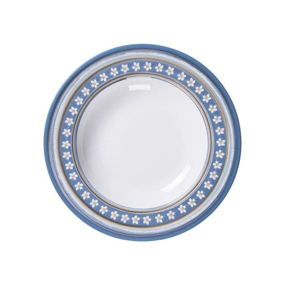 Prato Fundo Tramontina Nix 23cm Em Porcelana Decorada