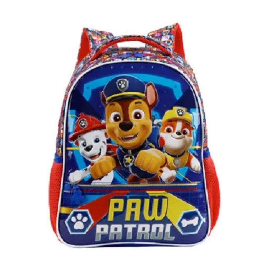 Mochila de costas Escolar Costas Infantil Filme Patrulha Canina Xeryus