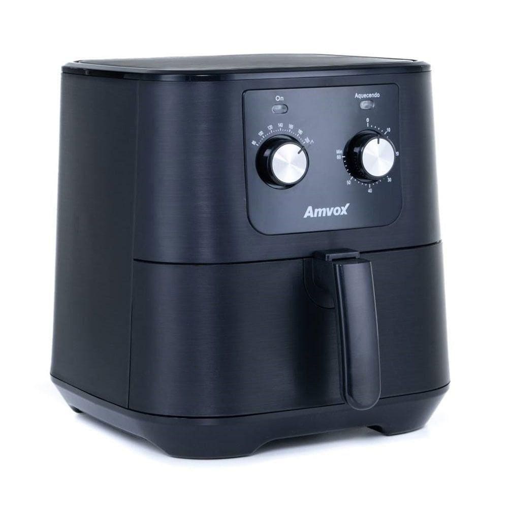 Fritadeira Elétrica Air Fryer 7 Litros ARF1255M 1700W Amvox Preto 110V