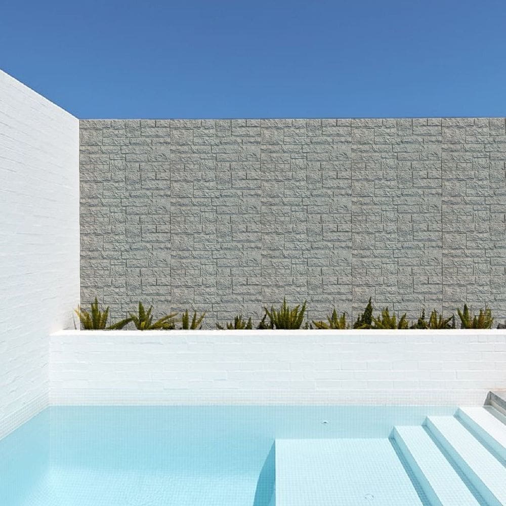 Revestimento de Parede Pedra Leve Decorativa Tijolinho 120cm X 60cm X 2,5cm Formaco Decor Espada de Metal