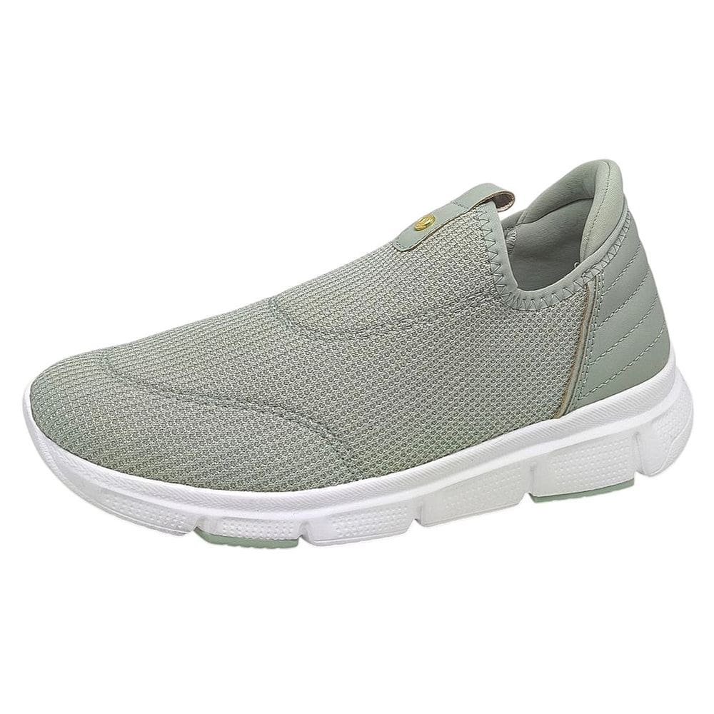 Tênis Feminino Casual Flatform Malha Total Care Comfortflex
