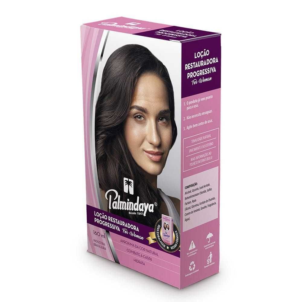 Loção Palmindaya FEMININA Loção Restauradora Cx Rosa