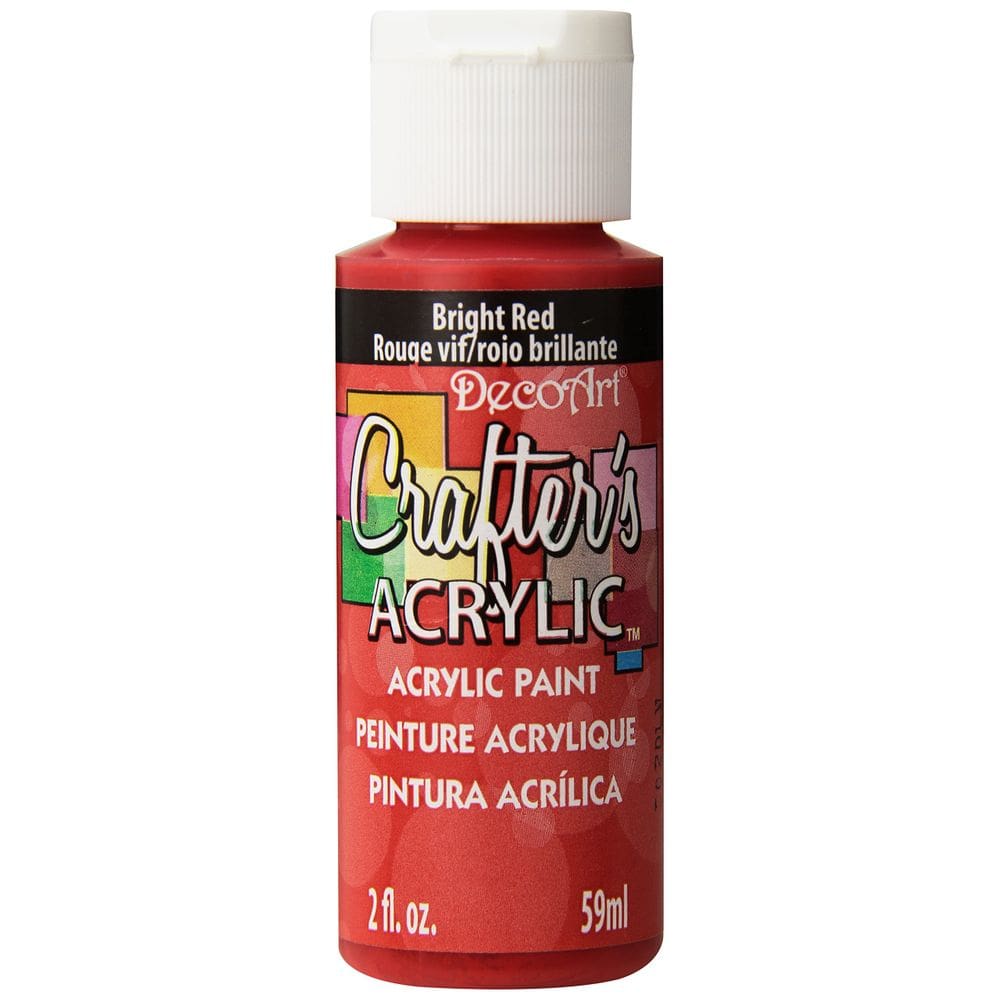 Tinta acrílica DecoArt Crafter`s Bright Red 60mL