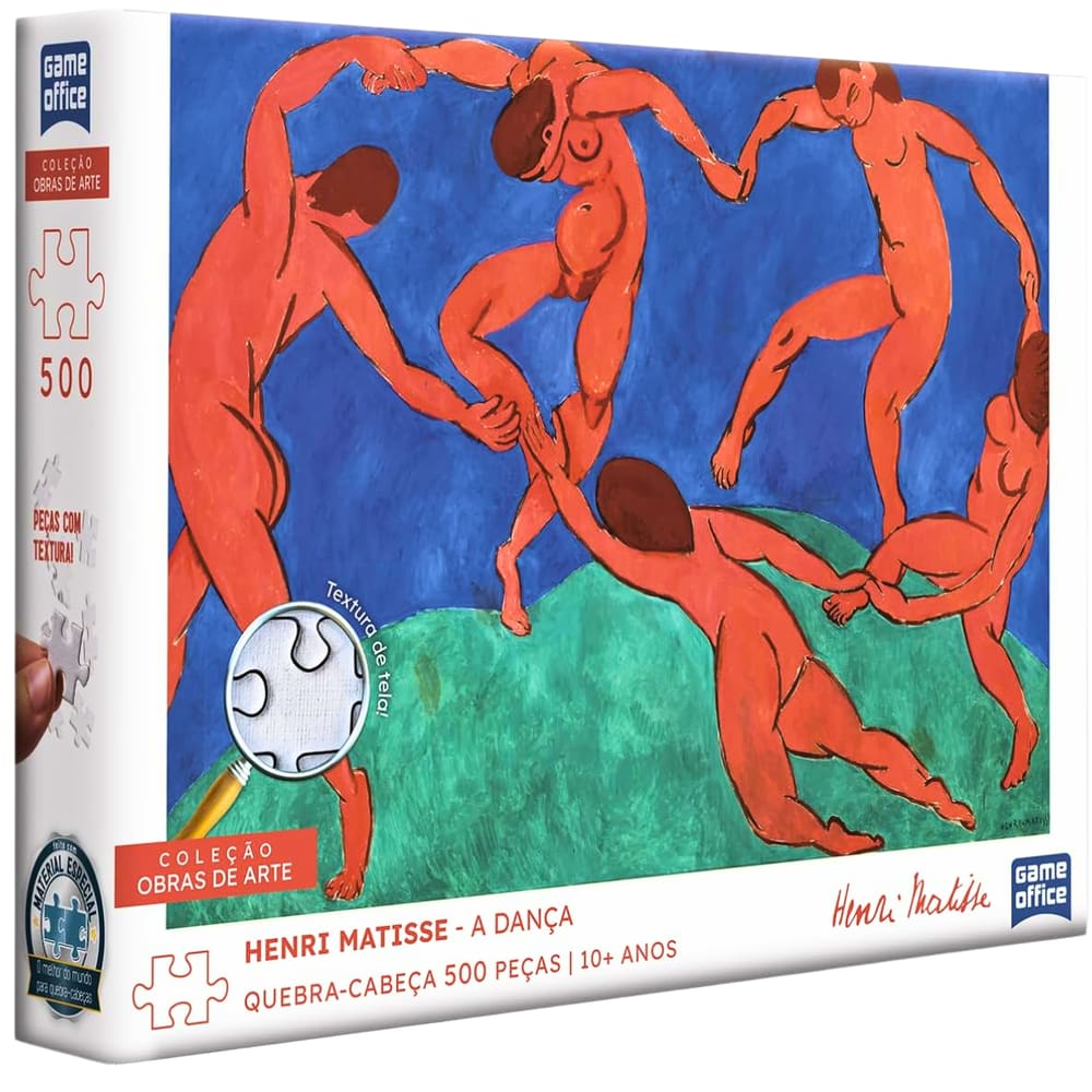 Puzzle 500 Peças Obras de Arte Matisse A Dança Toyster
