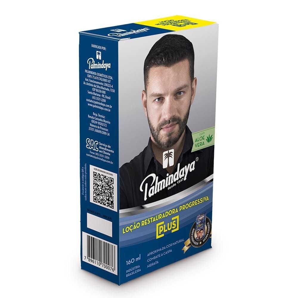 Loção Palmindaya PLUS AZUL Loção Restauradora Pro 160ml