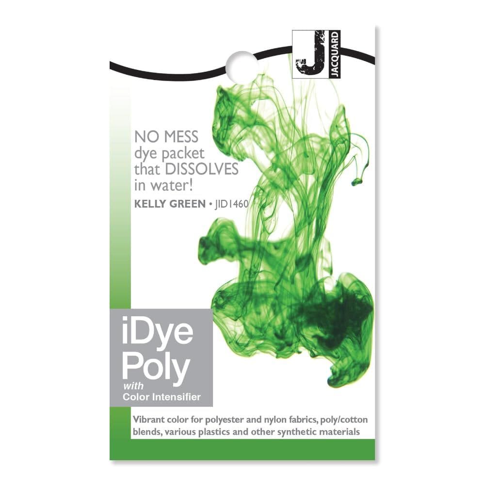 Tinta Jacquard iDye Poly Kelly Green 14mL para poliéster