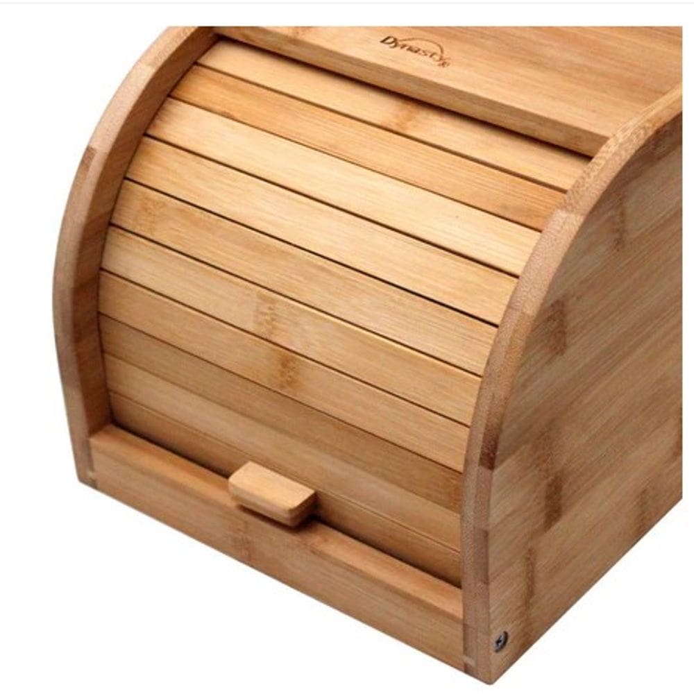 Mini Porta Pão em Bambu 20cmx27cmx17cm