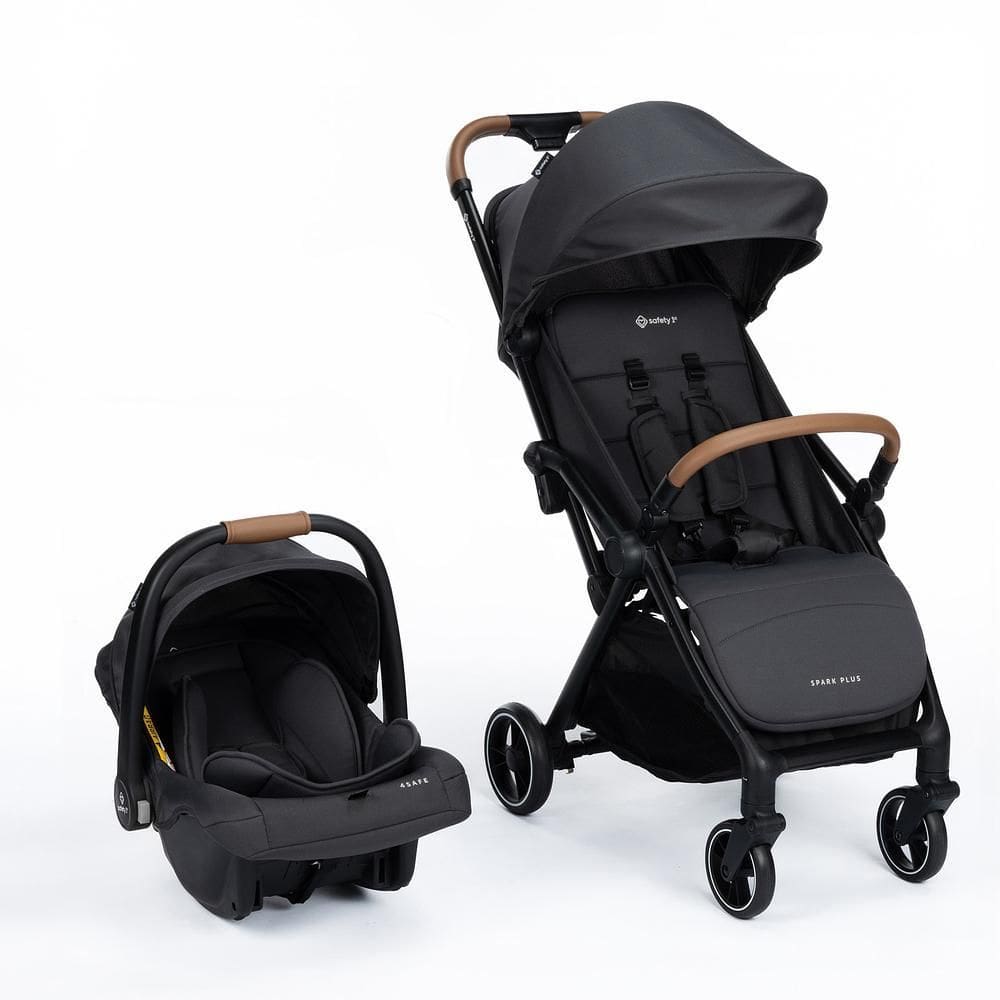 Carrinho com Bebê Conforto Travel System Spark Plus Duo Black Graphite - Safety 1st