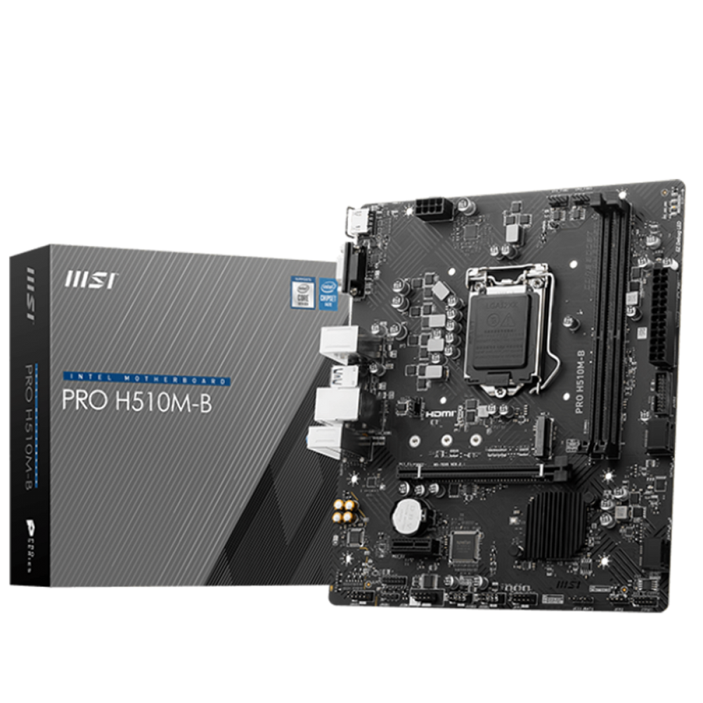 Placa Mãe MSI H510M-B Pro DDR4 Socket LGA 1200 Chipset h470