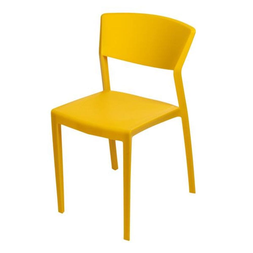 Cadeira OUI Im In Área Externa e Interna (PP) Amarelo