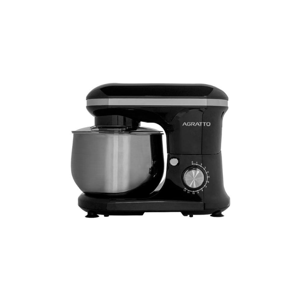 Batedeira Planetária Supremma 5L 127V Preta 700W -Agratto