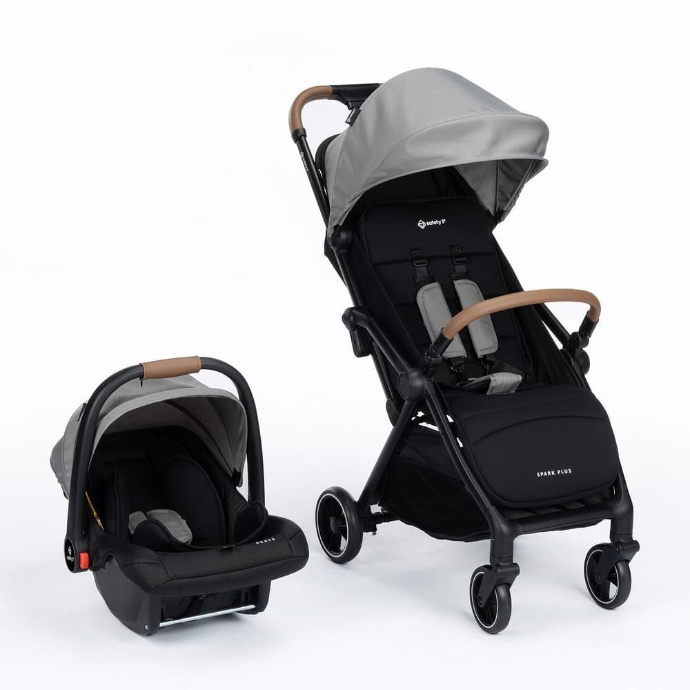 Carrinho com Bebê Conforto Travel System Spark Plus Duo Grey Frost - Safety 1st