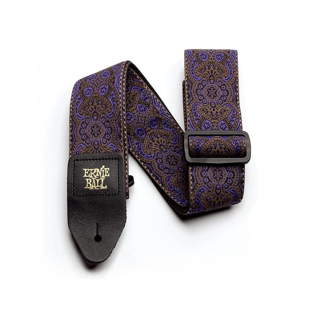 Correia Purple Paisley Jacquard P04164 Ernie Ball