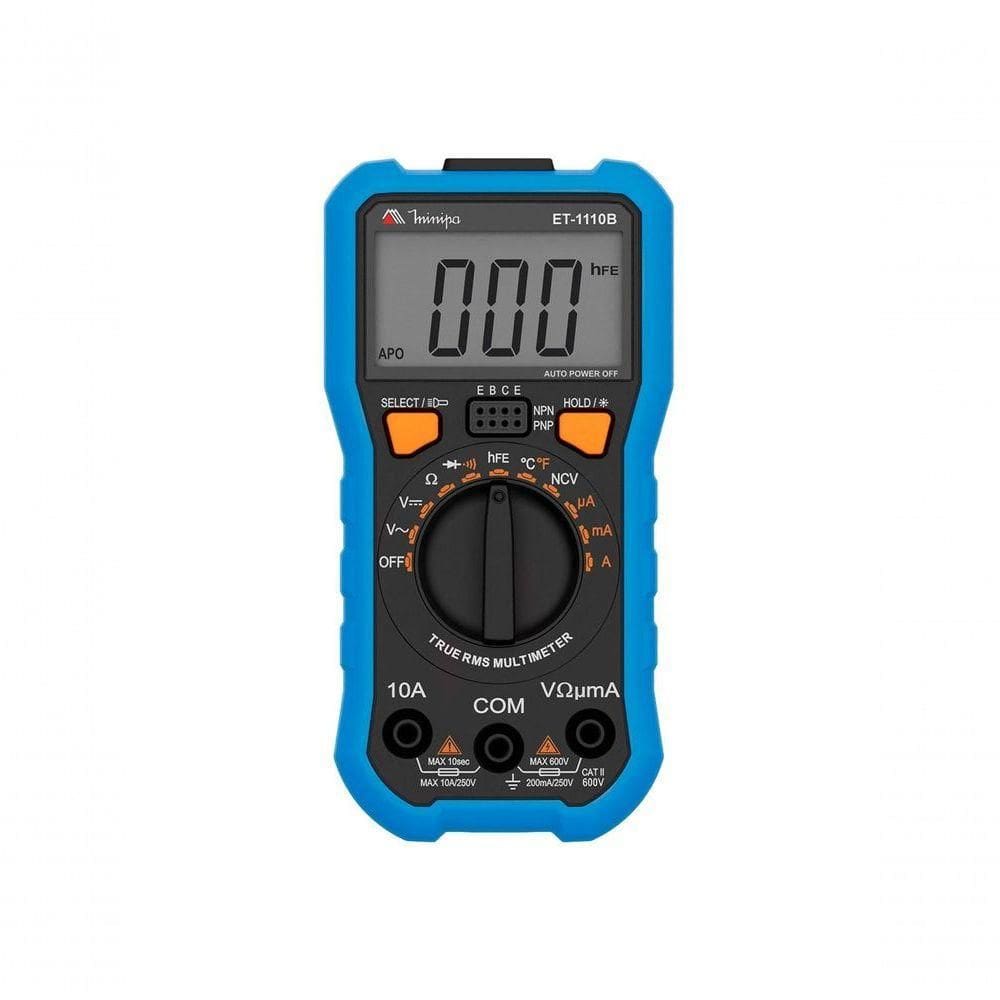 Multimetro Digital True Rms Et-1110b