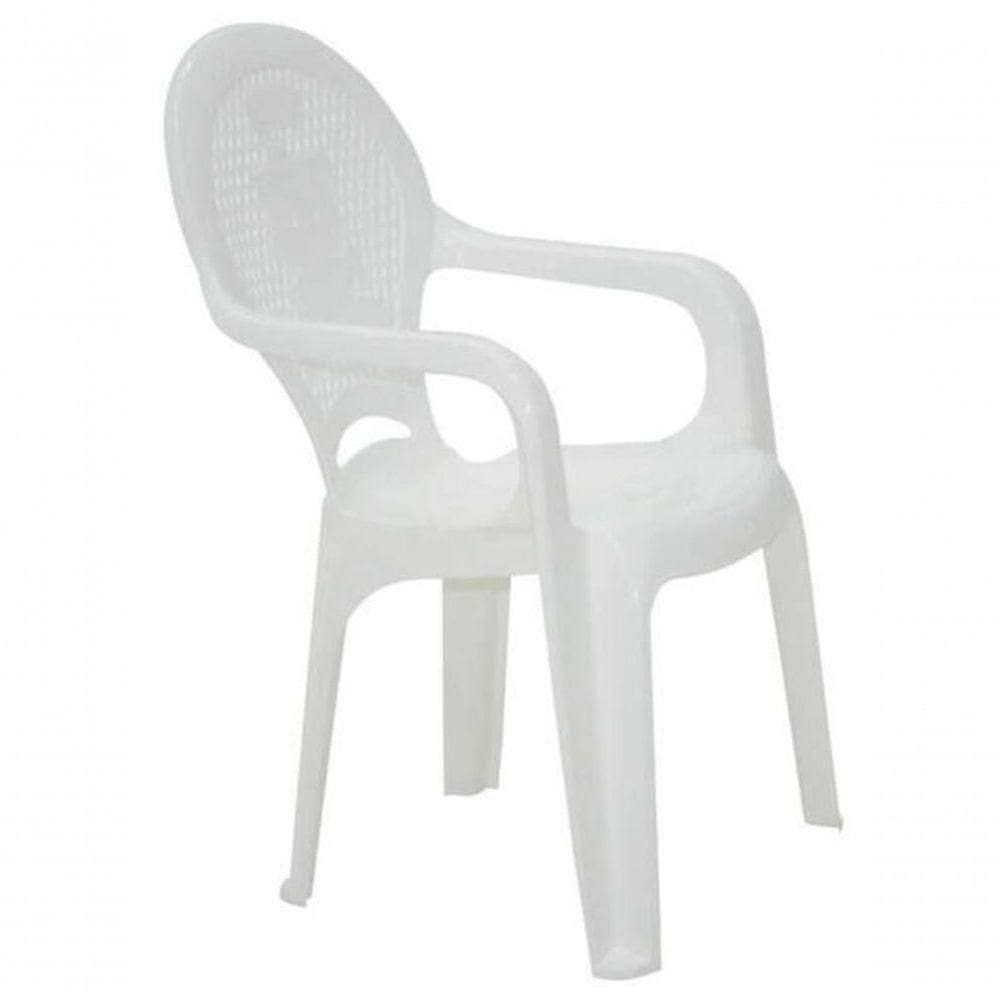 Cadeira Infantil Tramontina Catty Estampado Branco