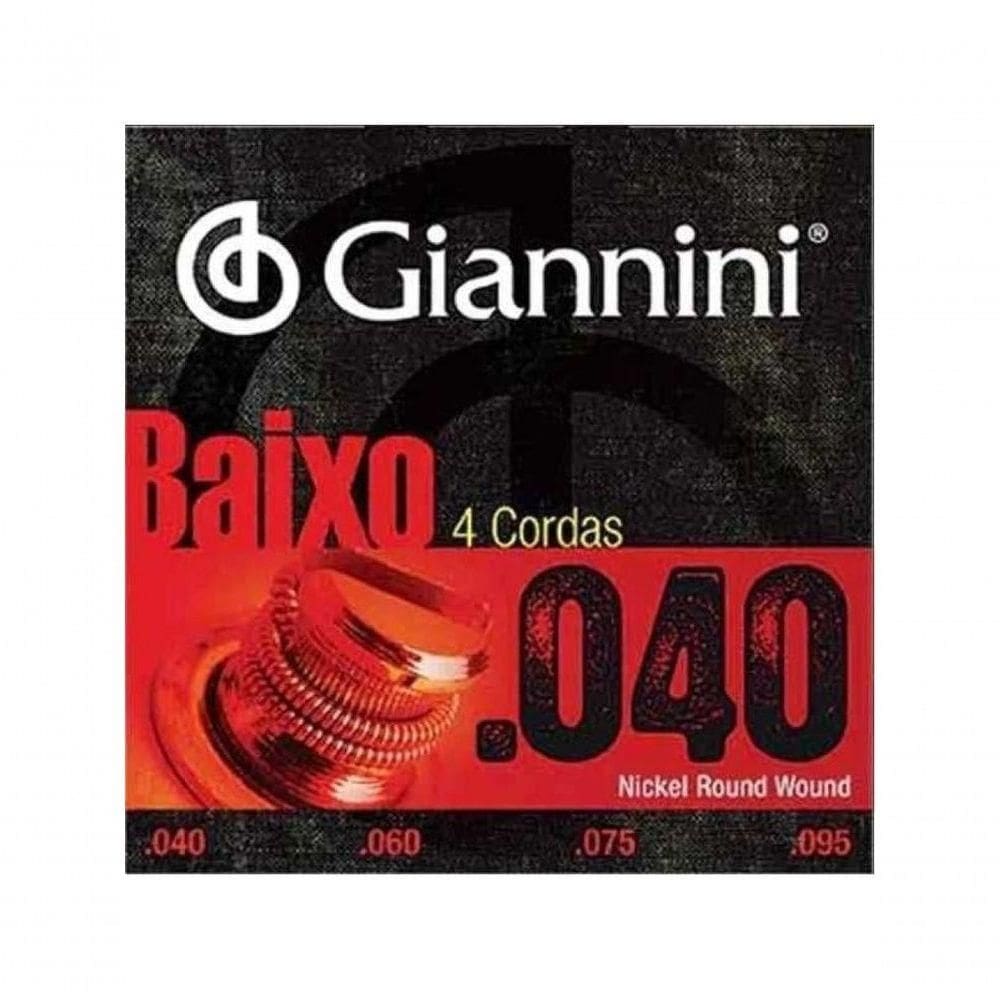 Corda Giannini Contrabaixo Geebrl 4 0.040 Leve